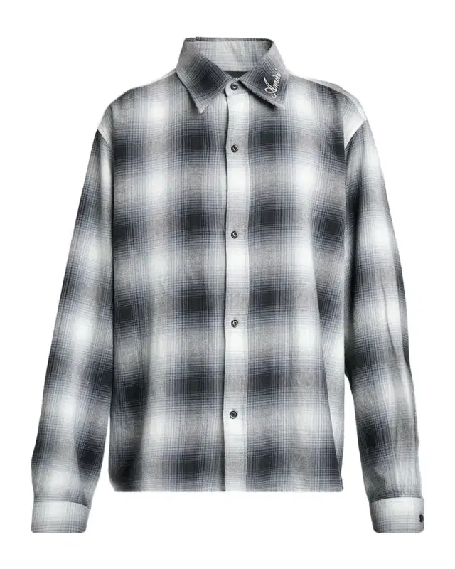 AMIRI Men's Oversized Flannel Button-Down Shirt
