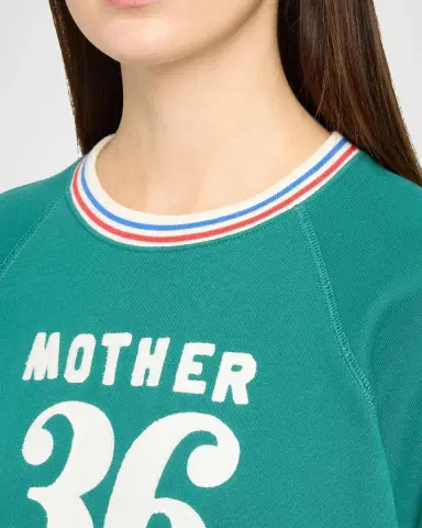 Mother The Short-Sleeve Sport Concert Sweatshirt | Thumbnail 5 Mother The Short-Sleeve Sport Concert Sweatshirt | Thumbnail 5