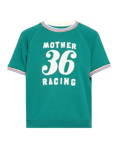 Mother The Short-Sleeve Sport Concert Sweatshirt | Thumbnail 1 Mother The Short-Sleeve Sport Concert Sweatshirt | Thumbnail 1