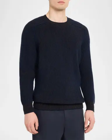 Sease Men's Dinghy Crewneck Cashmere Sweater | Thumbnail 4 Sease Men's Dinghy Crewneck Cashmere Sweater | Thumbnail 4
