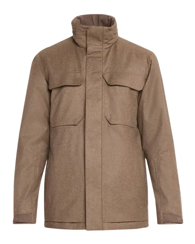 Sease Men's Wool-Cashmere Field Jacket