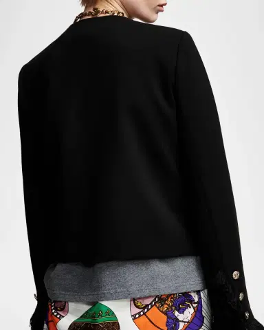 Essentiel Antwerp Kinetic Fringed Jacket | Thumbnail 3