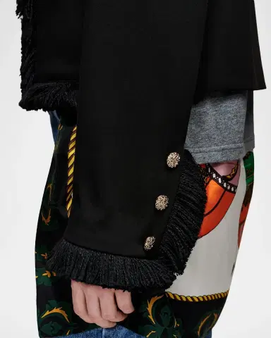 Essentiel Antwerp Kinetic Fringed Jacket | Thumbnail 5