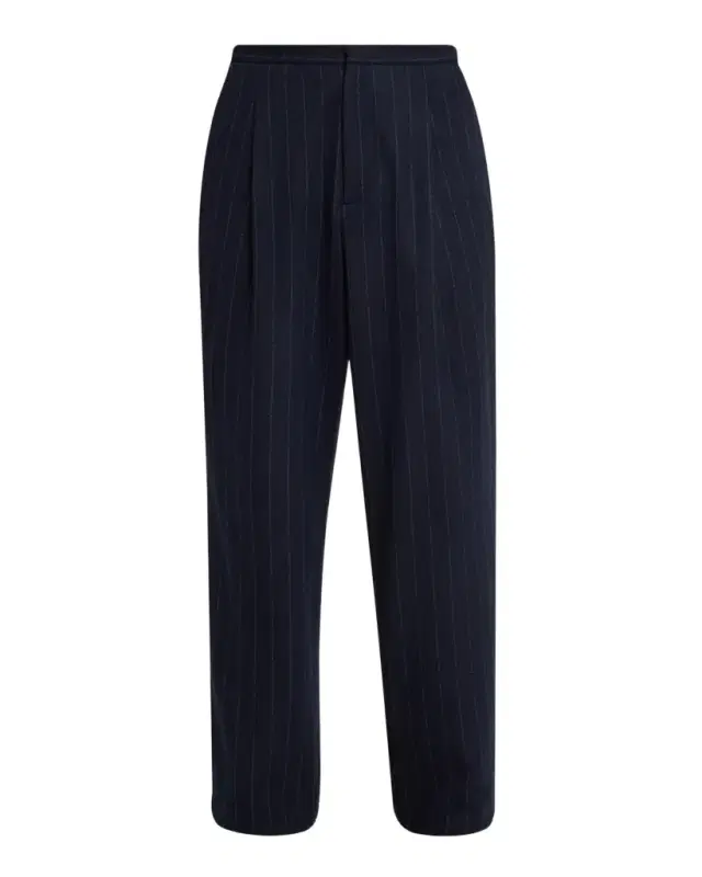 Sease Men's Brushed Jersey Wool-Cashmere Joggers