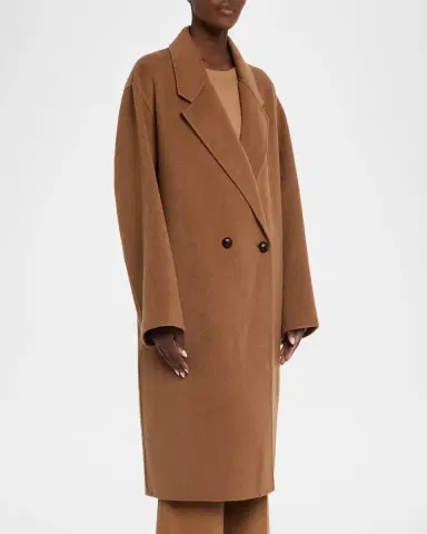 Lafayette 148 New York Oversized Cashmere Coat | Thumbnail 4