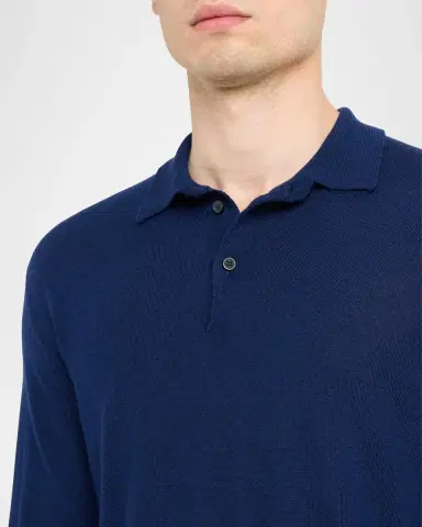 Sease Men's Cashmere Fine Knit Polo-Neck Sweater | Thumbnail 5 Sease Men's Cashmere Fine Knit Polo-Neck Sweater | Thumbnail 5