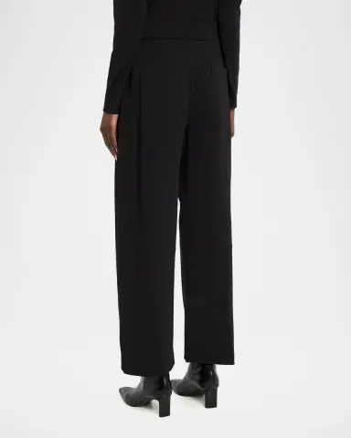 Lafayette 148 New York Walker Cropped Barrel-Leg Pants | Thumbnail 3