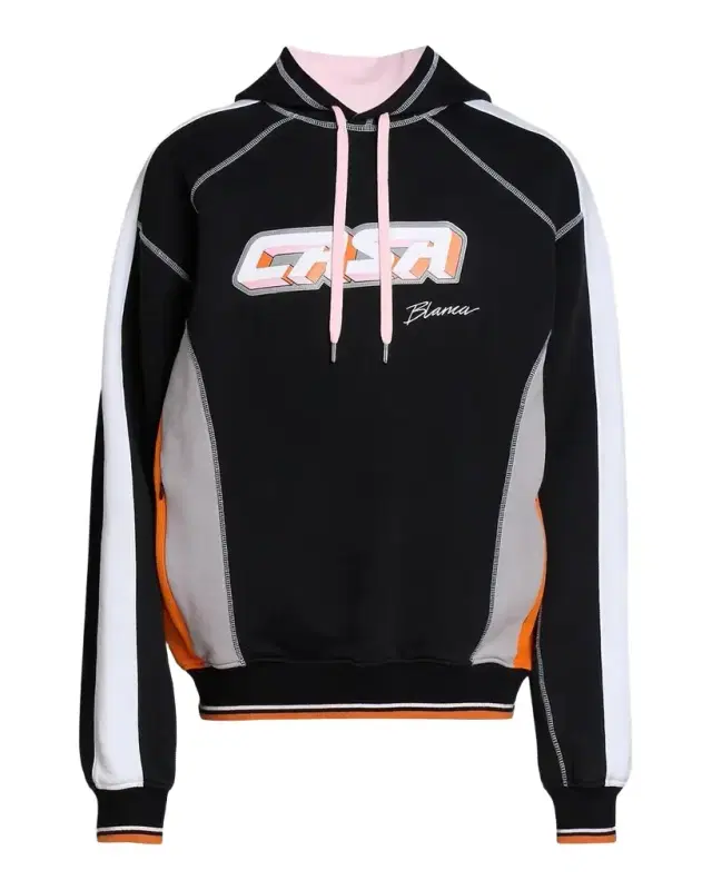 Casablanca Colorblock Cotton Hoodie