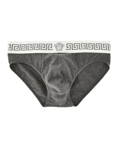 Versace Medusa Head Greco-Trim Jersey Brief | Thumbnail 2 Versace Medusa Head Greco-Trim Jersey Brief | Thumbnail 2