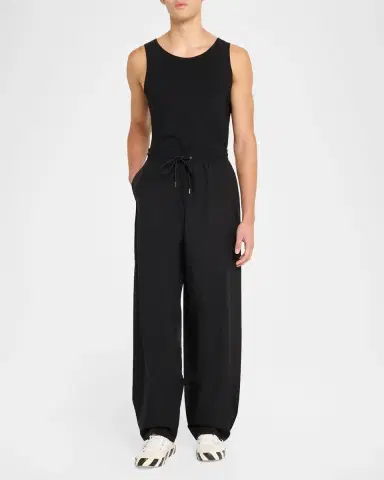 Off-White Men's Glossy Arrow Nylon Track Pants | Thumbnail 2
