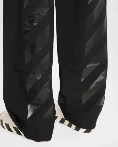 Off-White Men's Glossy Arrow Nylon Track Pants | Thumbnail 5