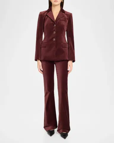 Veronica Beard Raelynn Velvet Dickey Jacket | Thumbnail 2 Veronica Beard Raelynn Velvet Dickey Jacket | Thumbnail 2