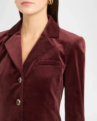 Veronica Beard Raelynn Velvet Dickey Jacket | Thumbnail 5 Veronica Beard Raelynn Velvet Dickey Jacket | Thumbnail 5