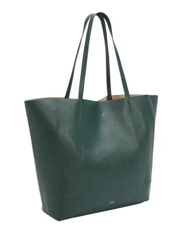 TOTEME Roam Creased Leather Tote Bag