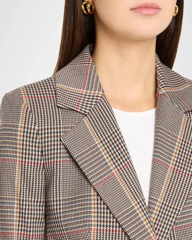 Veronica Beard Healy Glen Plaid Dickey Jacket | Thumbnail 5 Veronica Beard Healy Glen Plaid Dickey Jacket | Thumbnail 5