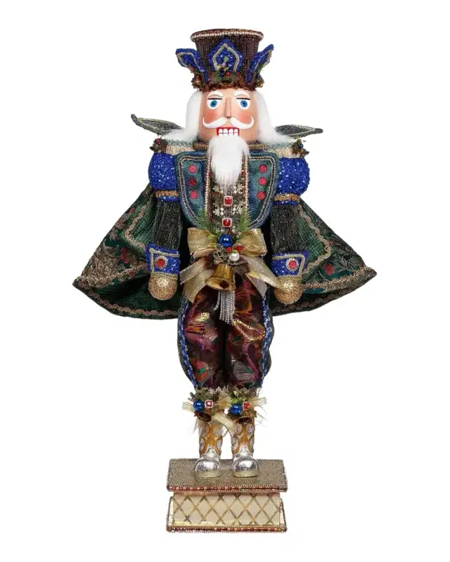 Mark Roberts Peacock Nutcracker Collectible Christmas Figure