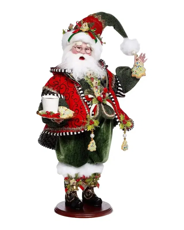 Mark Roberts Cookies and Milk Santa Collectible Christmas Figure