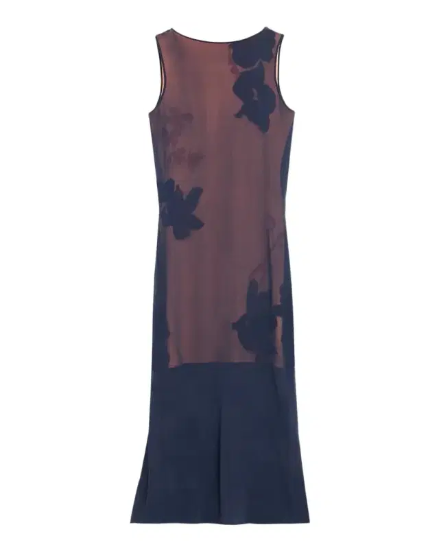 Jason Wu Collection Sleeveless Floral Sheer Knit Backless Midi Dress
