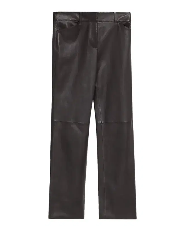Bond Straight-Leg Leather Pants Bond Straight-Leg Leather Pants
