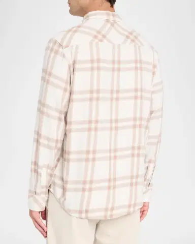 RAILS Men's Lennox Plaid Flannel Button-Front Shirt | Thumbnail 3 RAILS Men's Lennox Plaid Flannel Button-Front Shirt | Thumbnail 3
