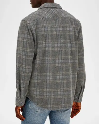 RAILS Men's Alder Plaid Overshirt | Thumbnail 3 RAILS Men's Alder Plaid Overshirt | Thumbnail 3