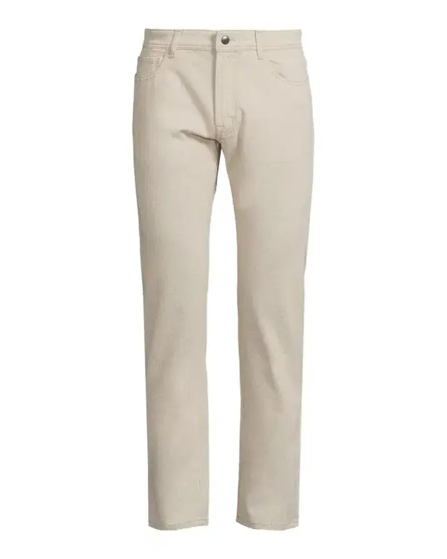 Canali Washed Modern-Fit Slim-Straight Jeans