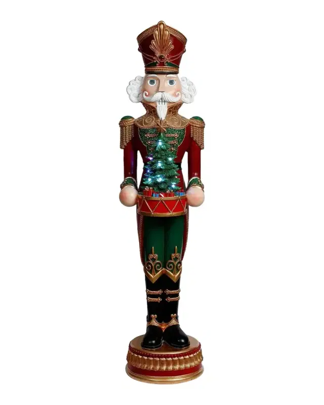 Mark Roberts Jeweled Nutcracker With Drum Figure
