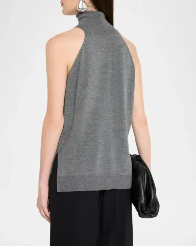 FFORME Devon Sleeveless Wool Knit Turtleneck Top | Thumbnail 3 FFORME Devon Sleeveless Wool Knit Turtleneck Top | Thumbnail 3
