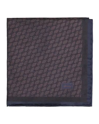 Brioni Micro-Geometric Silk Handkerchief | Thumbnail 2 Brioni Micro-Geometric Silk Handkerchief | Thumbnail 2