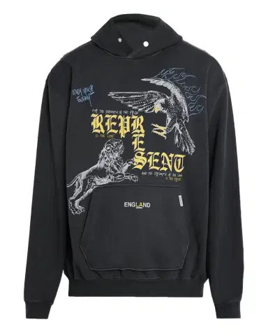 Represent Men's Graphic Stretch-Cotton Hoodie | Thumbnail 1 Represent Men's Graphic Stretch-Cotton Hoodie | Thumbnail 1