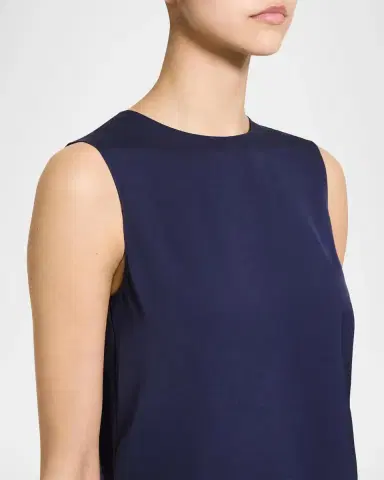 Theory Silk Straight Shell Top | Thumbnail 5