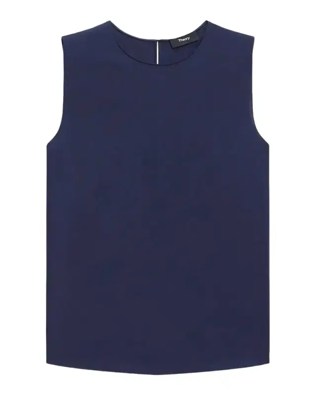 Silk Straight Shell Top
