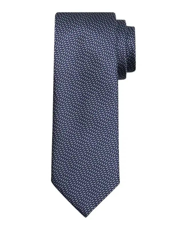 Brioni Men's Silk Micro-Jacquard Tie