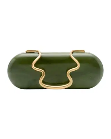 Cult Gaia Ilaria Marbled Acrylic Clutch Bag | Thumbnail 1 Cult Gaia Ilaria Marbled Acrylic Clutch Bag | Thumbnail 1