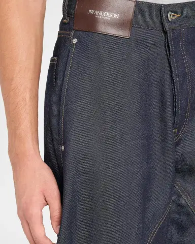 JW Anderson Turn-Up-Cuff Workwear Jeans | Thumbnail 5