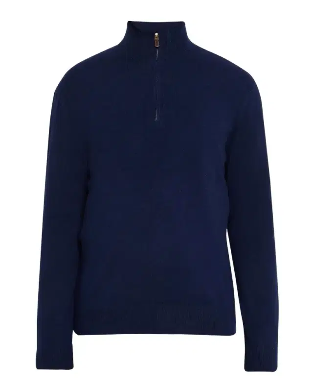 Polo Ralph Lauren Men's Cashmere Half-Zip Sweater