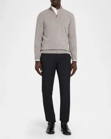 Polo Ralph Lauren Men's Cashmere Half-Zip Sweater | Thumbnail 2 Polo Ralph Lauren Men's Cashmere Half-Zip Sweater | Thumbnail 2