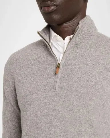 Polo Ralph Lauren Men's Cashmere Half-Zip Sweater | Thumbnail 5 Polo Ralph Lauren Men's Cashmere Half-Zip Sweater | Thumbnail 5