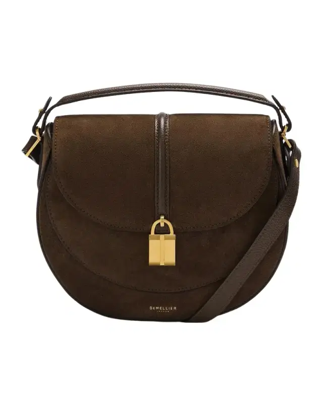 DeMellier The Siena Saddle Leather Crossbody Bag