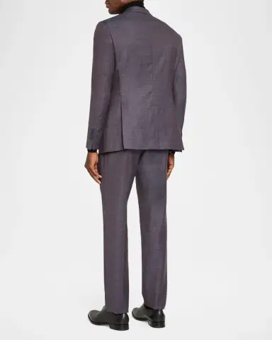 Emporio Armani Men's Notch Lapel Blazer | Thumbnail 3 Emporio Armani Men's Notch Lapel Blazer | Thumbnail 3