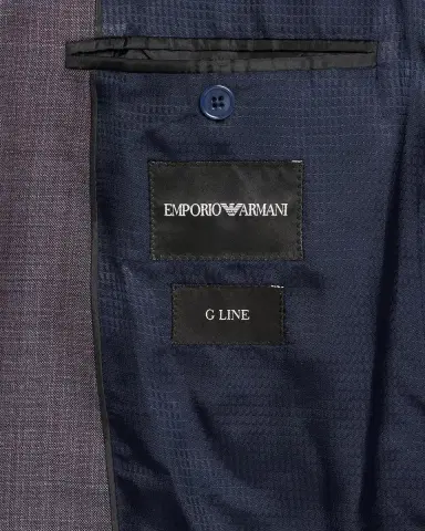 Emporio Armani Men's Notch Lapel Blazer | Thumbnail 7 Emporio Armani Men's Notch Lapel Blazer | Thumbnail 7