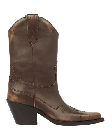 Paris Texas Dakota Suede Mid-Calf Western Boots | Thumbnail 2