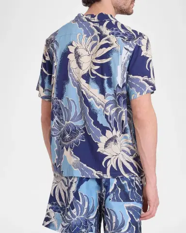 JW Anderson Floral Camp Collar Shirt | Thumbnail 3