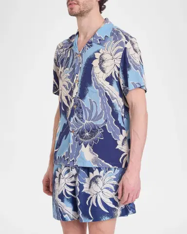 JW Anderson Floral Camp Collar Shirt | Thumbnail 4