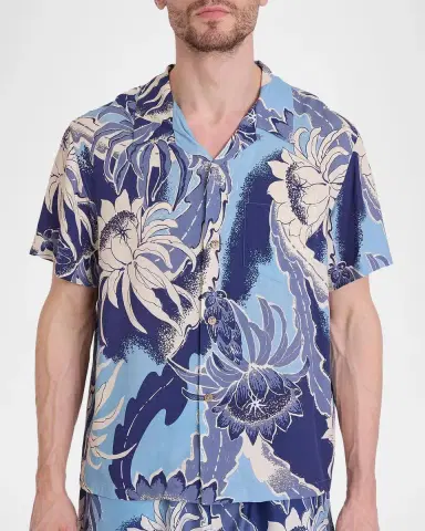 JW Anderson Floral Camp Collar Shirt | Thumbnail 5