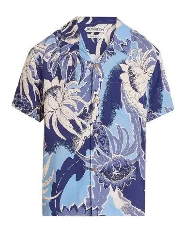JW Anderson Floral Camp Collar Shirt | Thumbnail 1