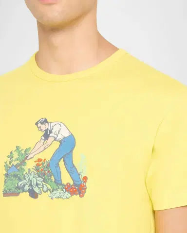 JW Anderson Men's Gardener Graphic Cotton T-Shirt | Thumbnail 5 JW Anderson Men's Gardener Graphic Cotton T-Shirt | Thumbnail 5