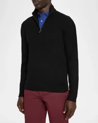 Polo Ralph Lauren Cashmere Quarter-Zip Sweater | Thumbnail 4