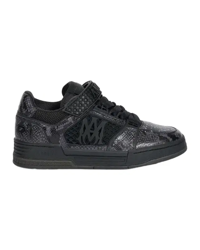 AMIRI Printed Python Skel Low-Top Sneakers