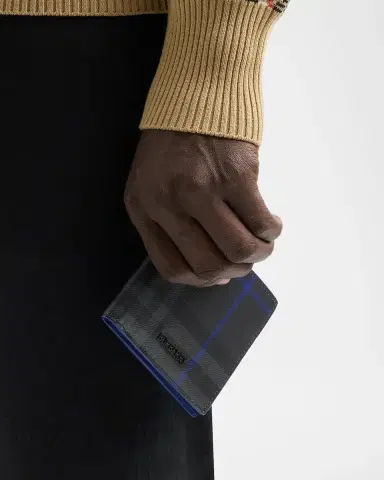 Burberry Men's City Check Bifold Wallet | Thumbnail 2 Burberry Men's City Check Bifold Wallet | Thumbnail 2